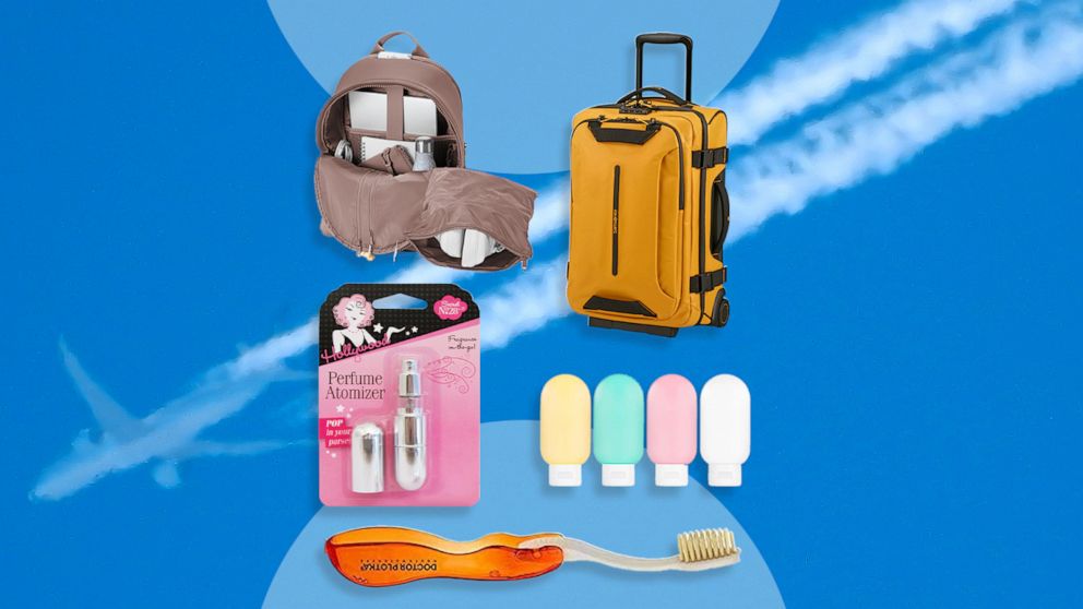 PHOTO: Travel-friendly products for your next trip
