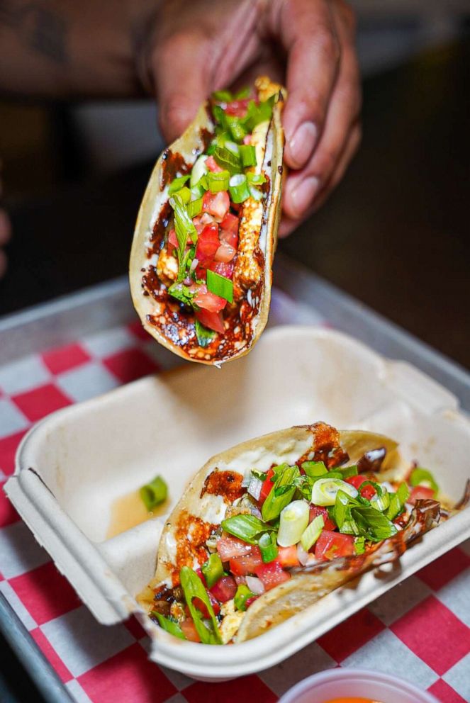 PHOTO: A portion of the proceeds from each TT Taco sold at Flip Sigi during May will support AAPI organizations.