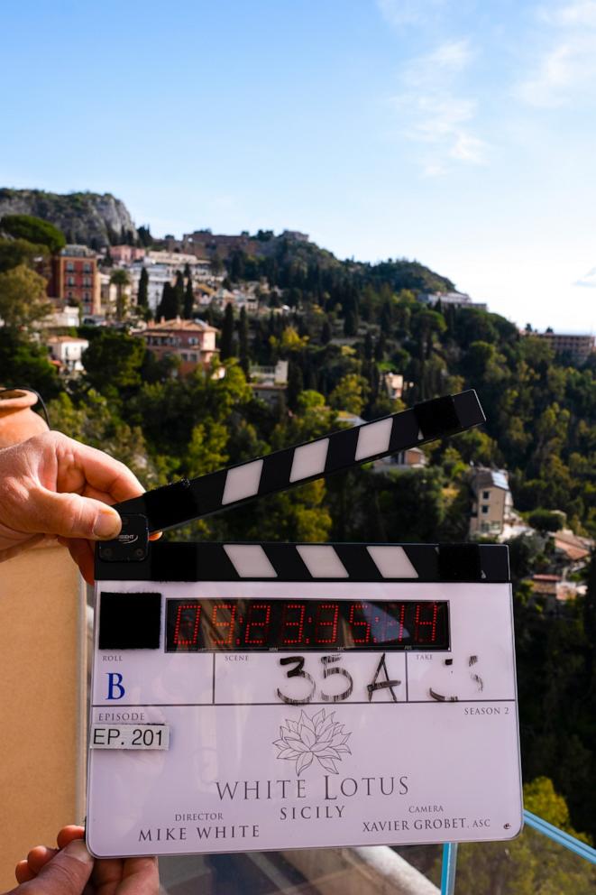 PHOTO: A filming location in Taormina from "The White Lotus" at a Four Seasons property.