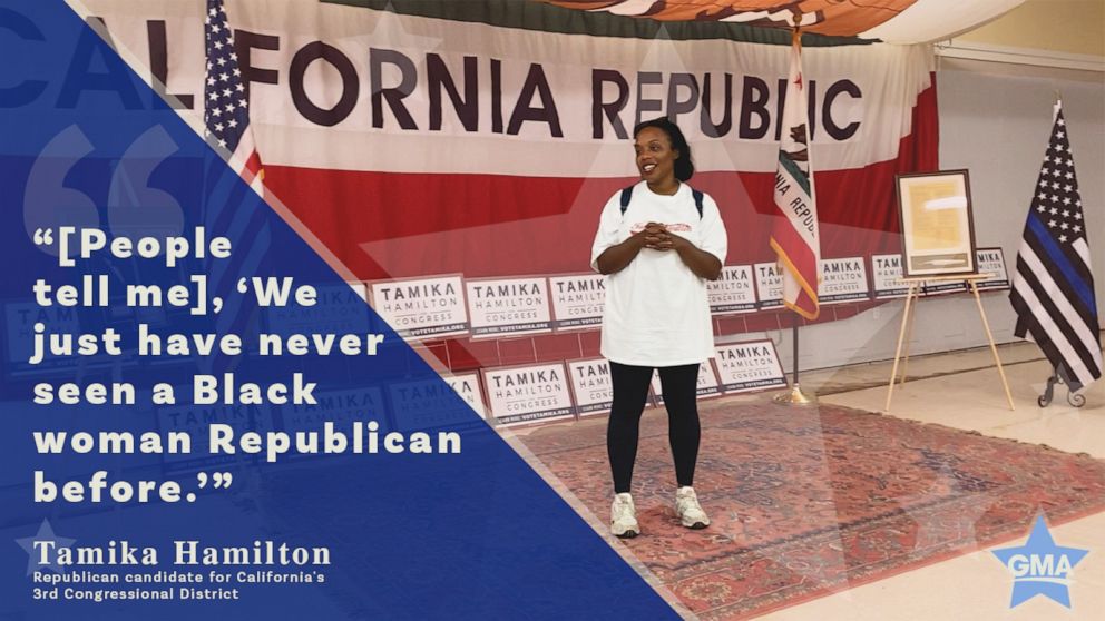 Tamika Hamilton - Republican Candidate for California's 3rd Congressional District