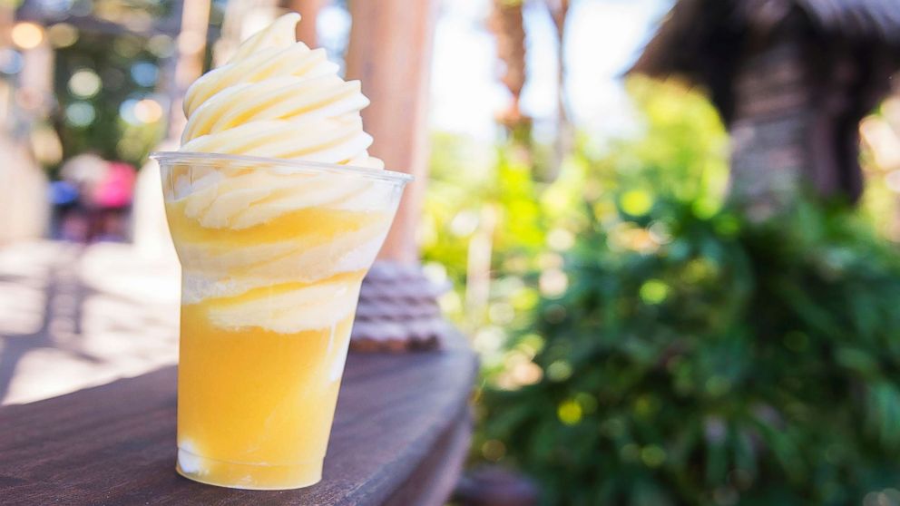 PHOTO: Tamu Tamu Pineapple Dole Whip Float at Disney’s Animal Kingdom Theme Park.