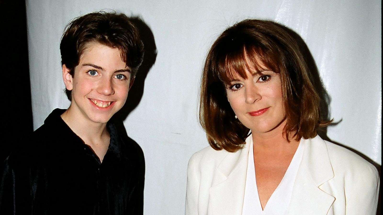 Taran Noah Smith and Patricia Richardson during 1997 Kid's Choice Awards in Los Angeles, California, United States.