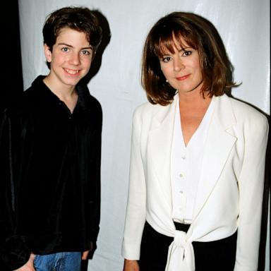 Taran Noah Smith and Patricia Richardson during 1997 Kid's Choice Awards in Los Angeles, California, United States. 