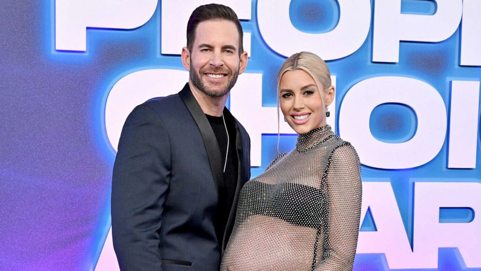 PHOTO: Tarek El Moussa and Heather Rae El Moussa attend the 2022 People's Choice Awards at Barker Hangar, Dec. 6, 2022, in Santa Monica, Calif.