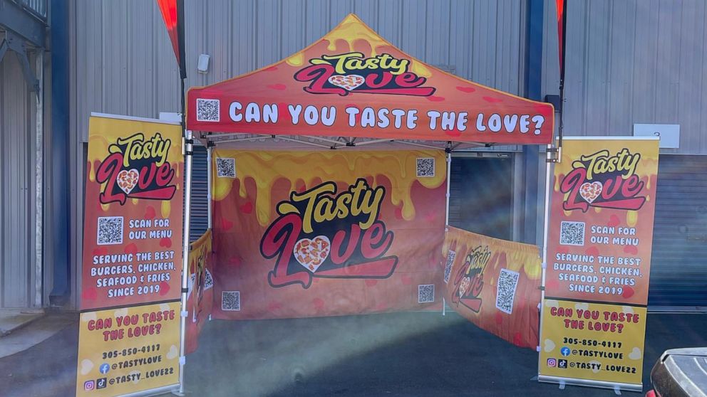 PHOTO: A pop-up event for Tasty Love in Tallahassee, Florida.