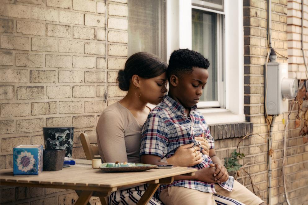 PHOTO: Andra Day as Ebony and Anthony B. Jenkins as Andre in a scene from the film "The Deliverance."