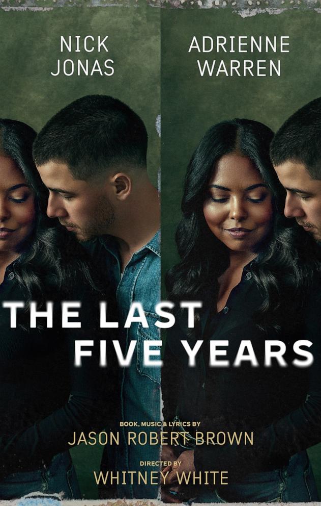 PHOTO: Adrienne Warren and Nick Jonas for Broadway's The Last Five Years