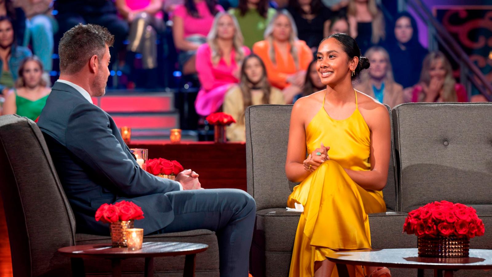 PHOTO: Jesse Palmer and Rachel Nance on "The Bachelor: The Women Tell All."