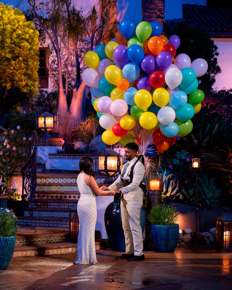 PHOTO: Jenn Tran and Hakeem on "The Bachelorette," on July 8, 2024.