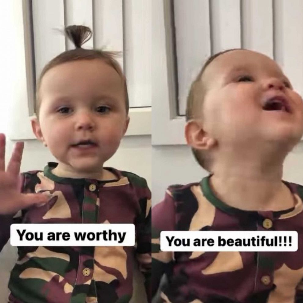 VIDEO: Young girl's positive affirmations is the motivation you need this week 