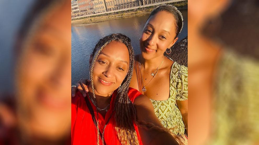 PHOTO: A photo of Tia Mowry and Tamera Mowry shared to Tia Mowry's Instagram on July 2, 2024.