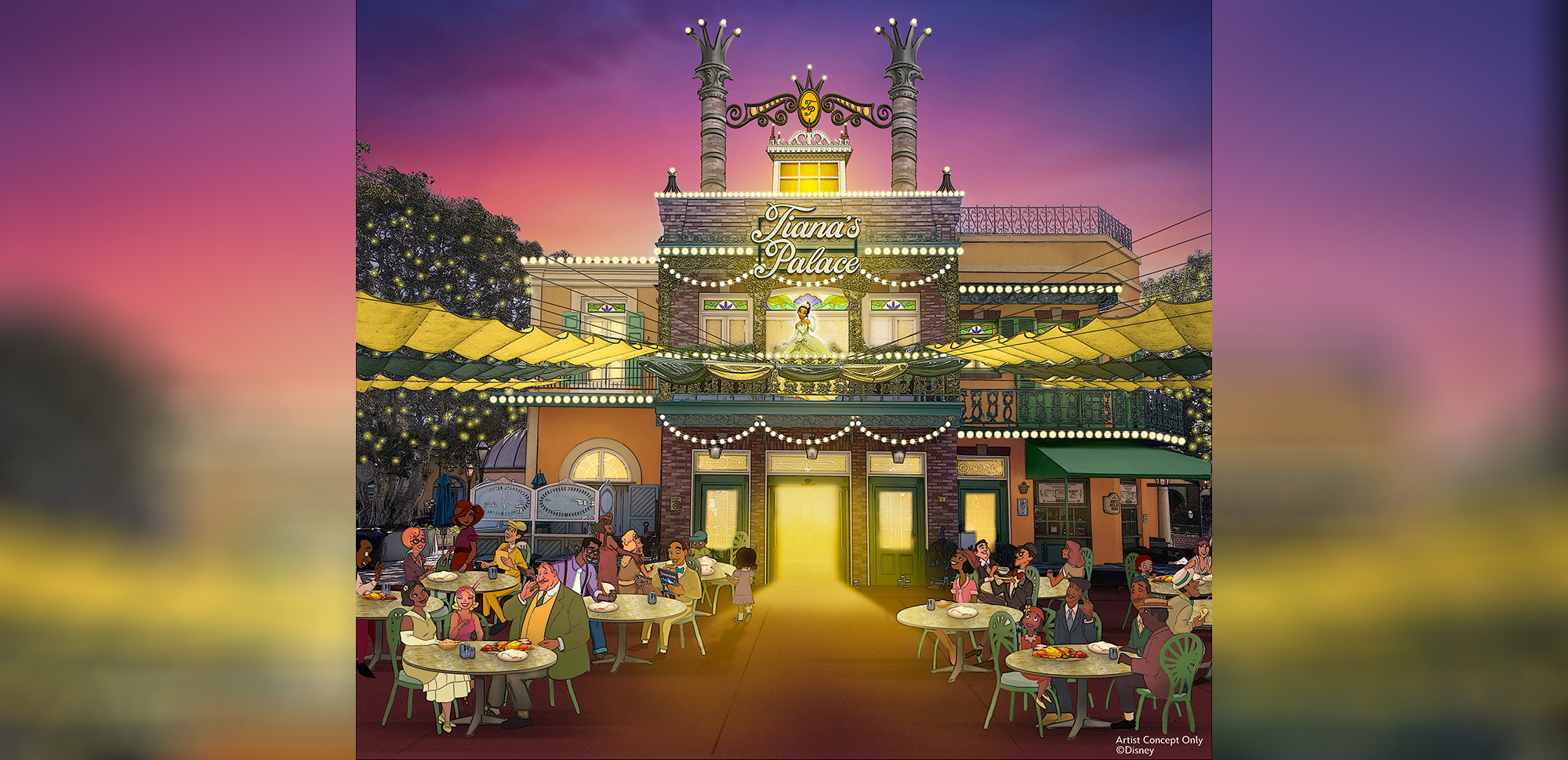 PHOTO: Tiana's palace coming to Disneyland in 2023.