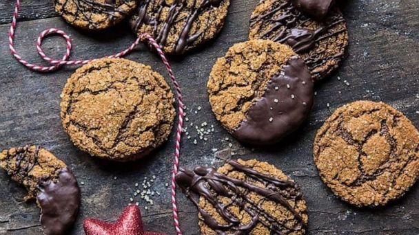 ginger molasses christmas cookies