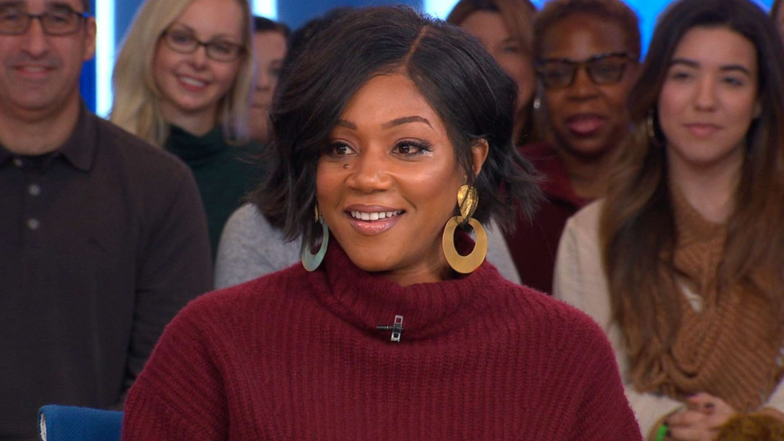 PHOTO: Tiffany Haddish stopped by "Good Morning America" where she opened up about her new movie, and what she's looking for in a man.