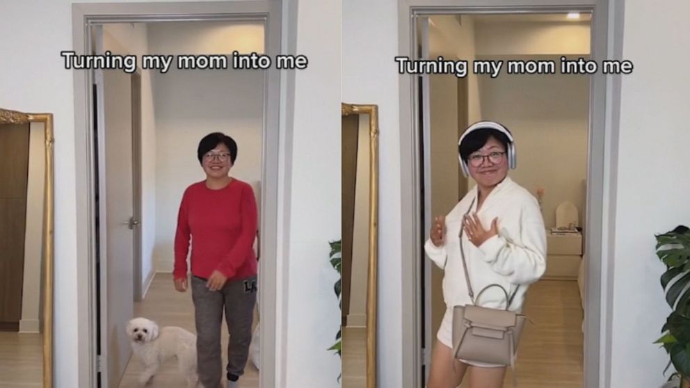 VIDEO: TikTok trend transforms parents with incredible makeovers