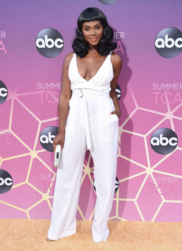 PHOTO: Tika Sumpter arrives at ABC's TCA Summer Press Tour Carpet Event, Aug. 5, 2019 in West Hollywood, Calif.