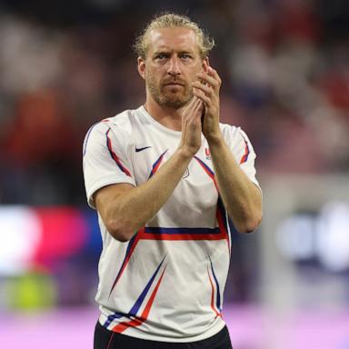 PHOTO: Tim Ream the United States applauds fans after their FIFA World Cup 2026 Group D match against Turkey, June 25, 2026 in Los Angeles.
