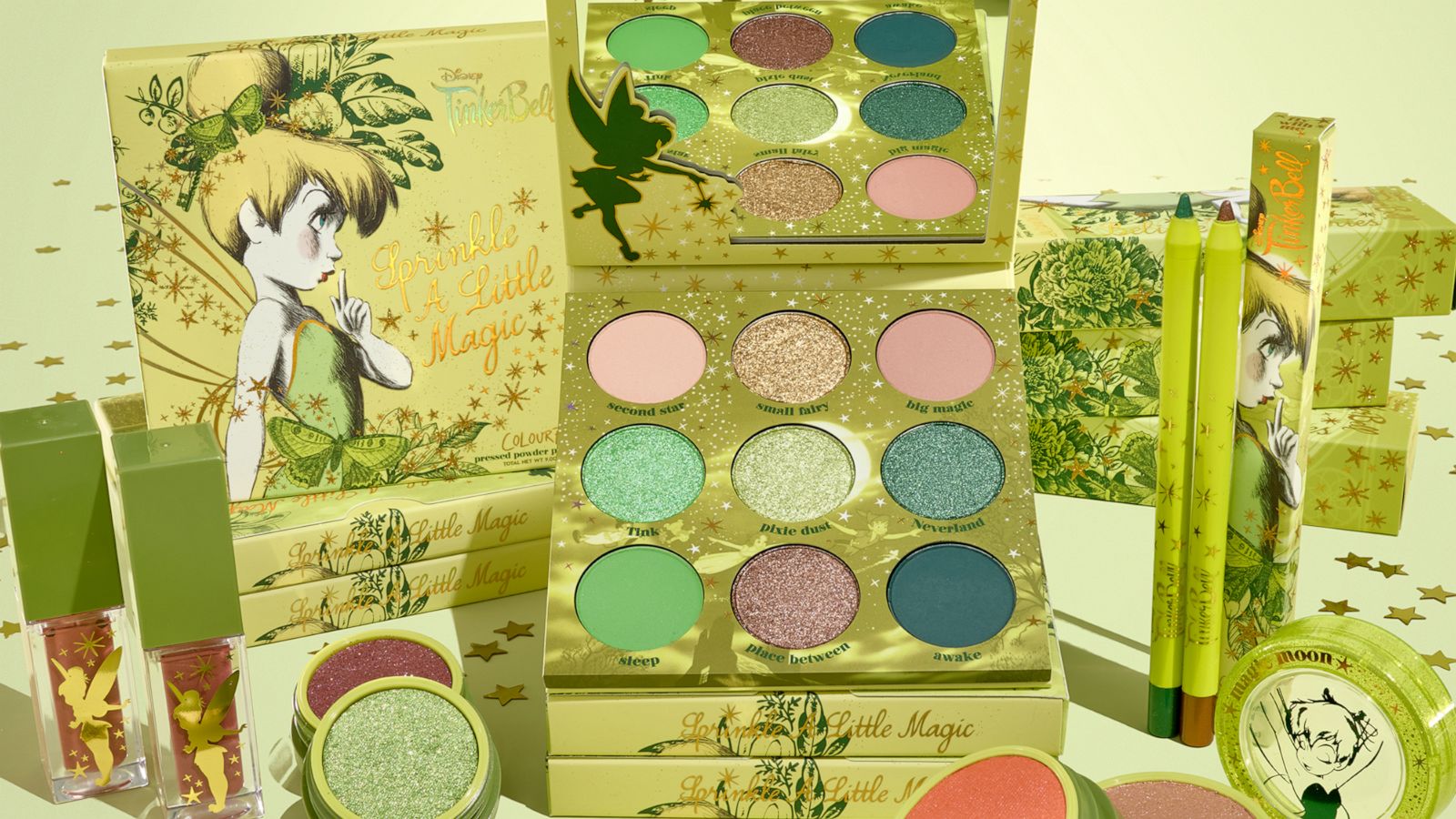 PHOTO: New Disney Tinker Bell and ColourPop collection.