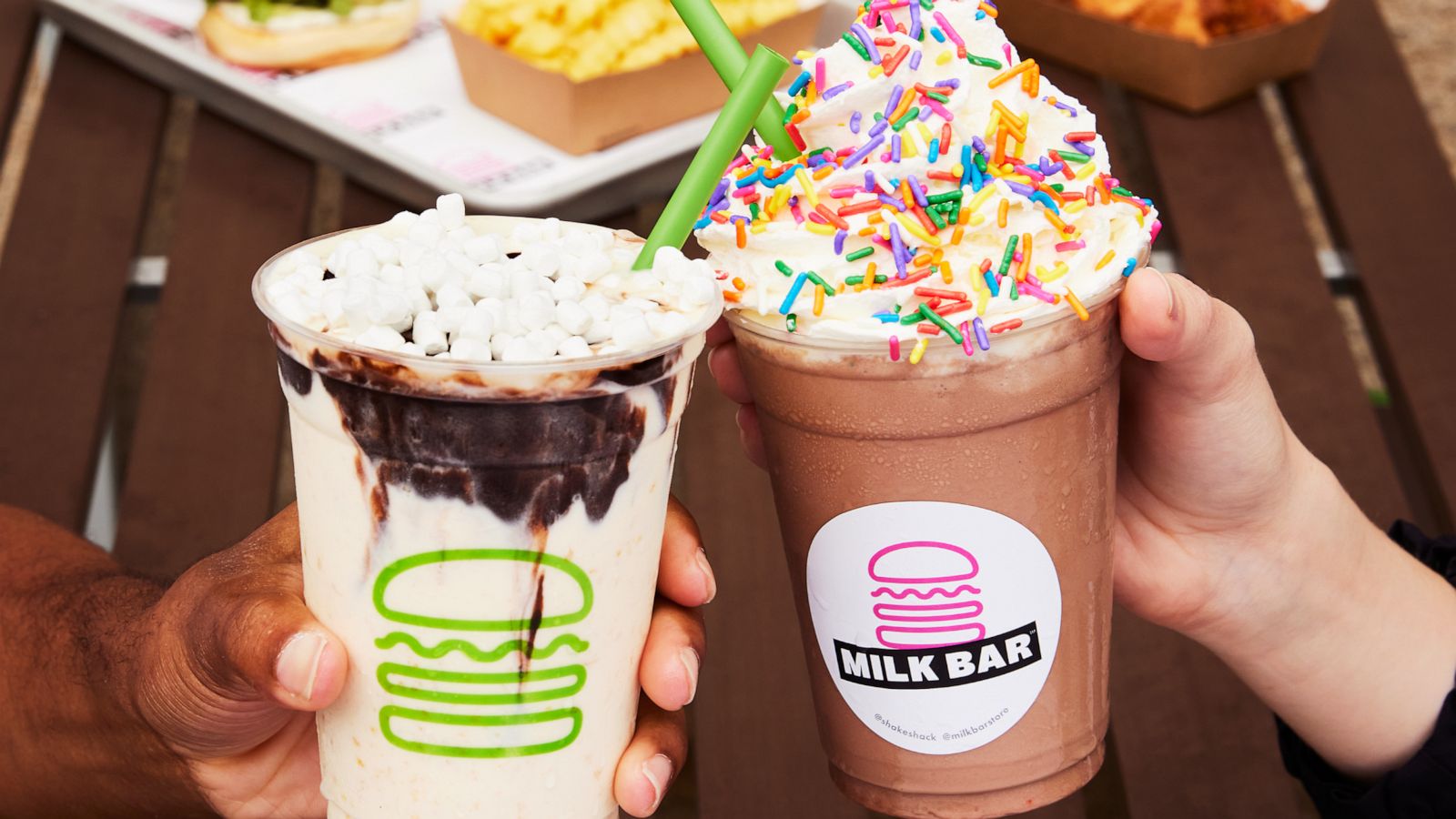 PHOTO: Two new milkshakes will hit the Shake Shack menu in a collaboration with Milk Bar.