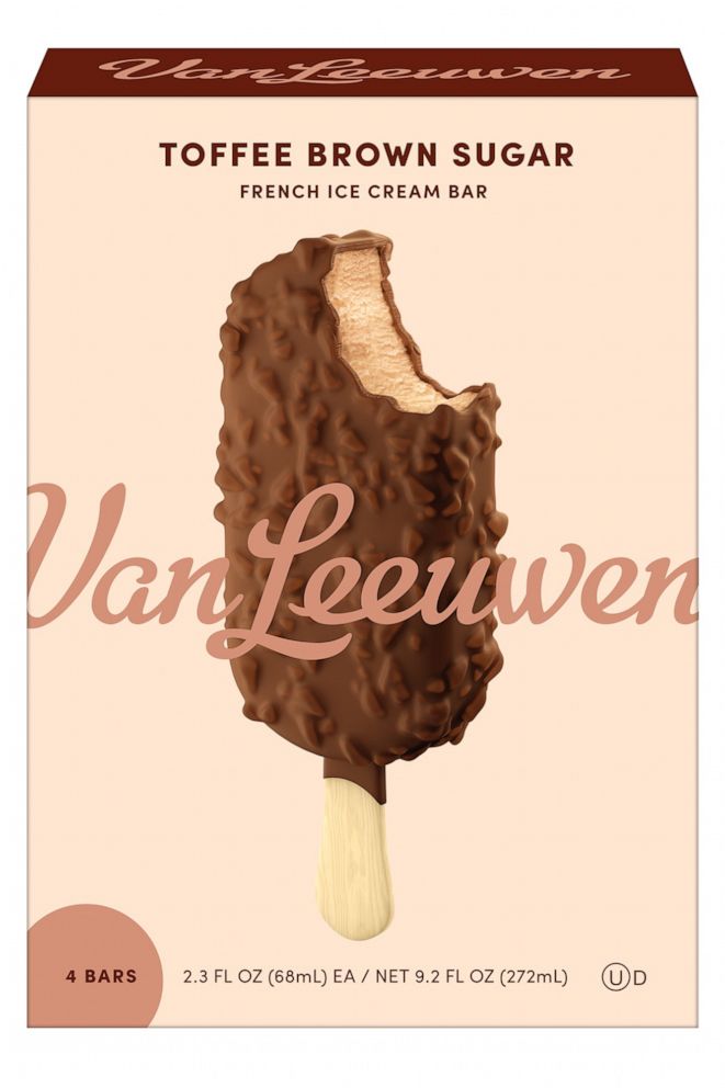 PHOTO: The new toffee brown sugar ice cream bar from Van Leeuwen.