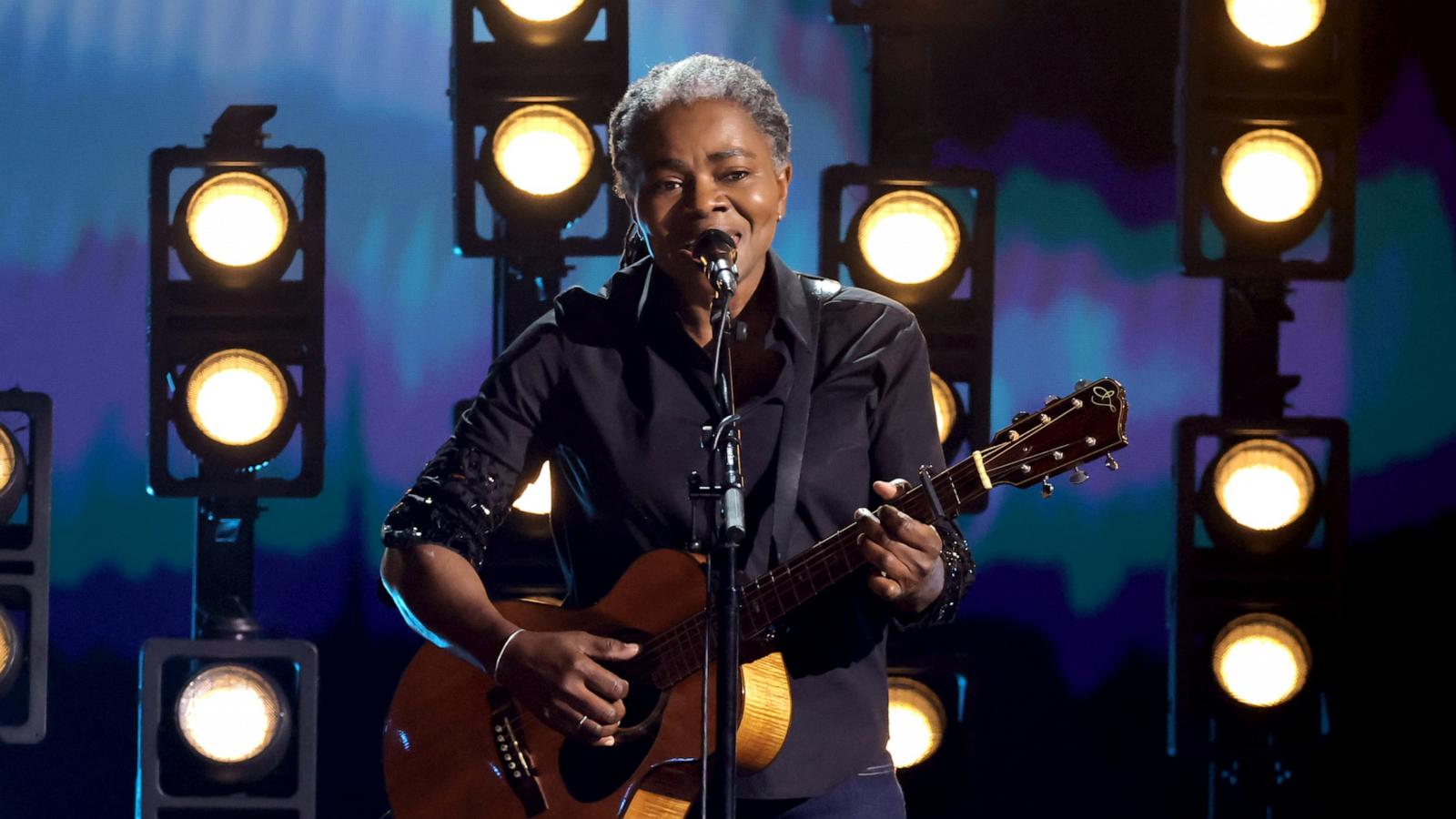 PHOTO: Tracy Chapman performs onstage during the 66th GRAMMY Awards at Crypto.com Arena in Los Angeles, Feb. 04, 2024.