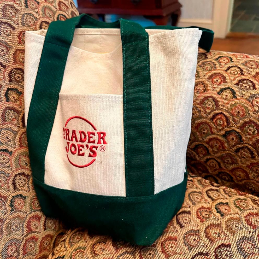 The craze over Trader Joe’s mini canvas tote