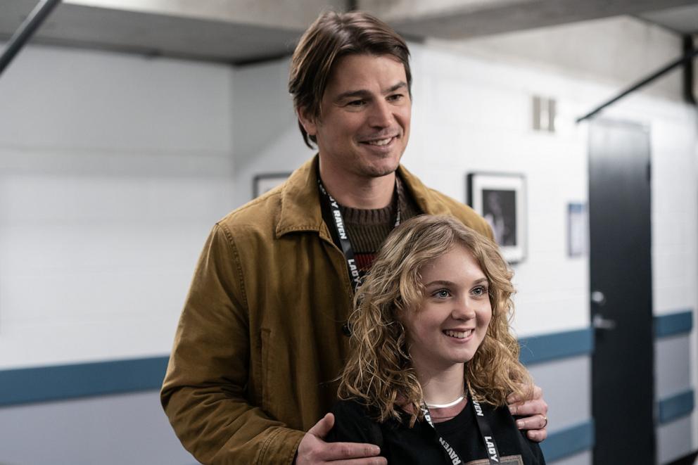 PHOTO: Ariel Donoghue and Josh Hartnett in M. Night Shyamalan's "Trap."