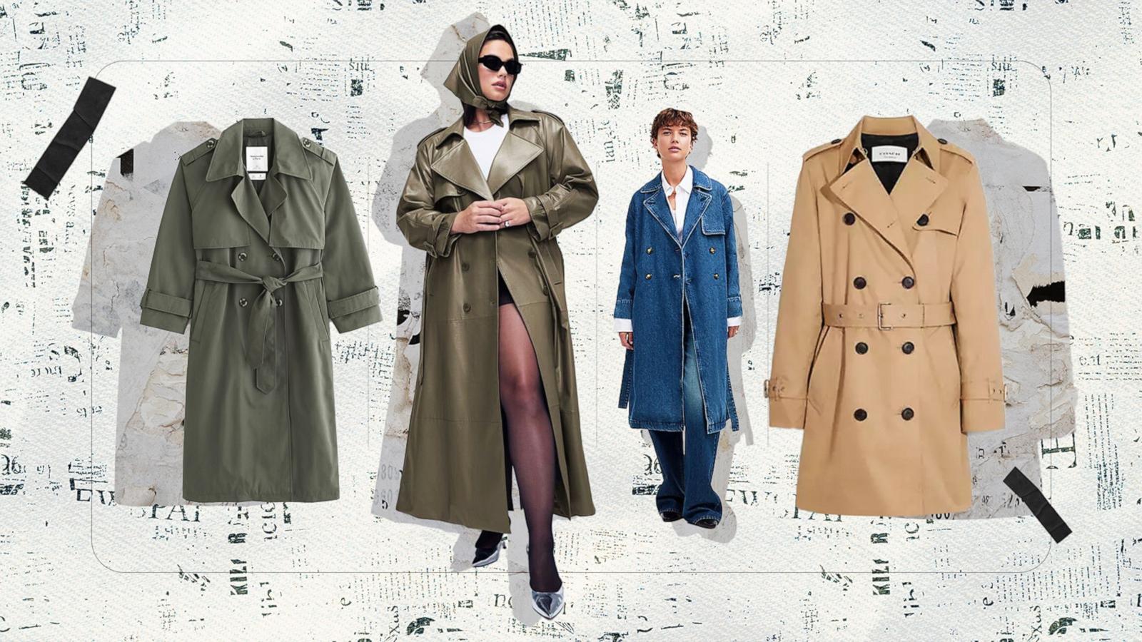 Shop trending trench coats for fall