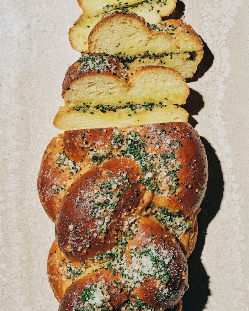 PHOTO: Triple threat garlic bread from "More is More."