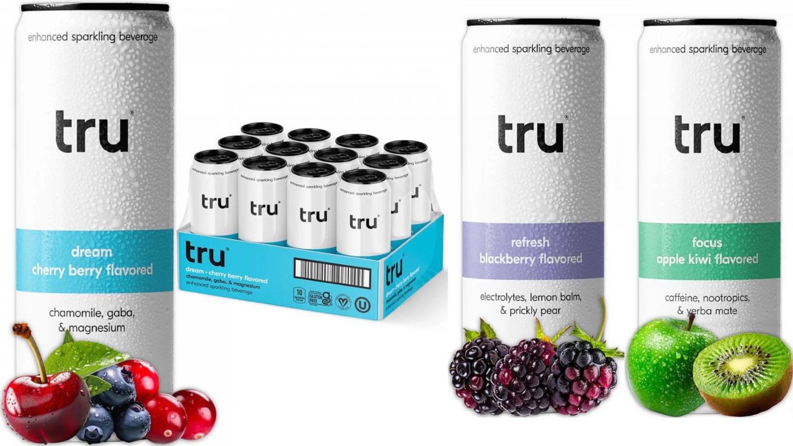 PHOTO: Tru: Sparkling Wellness Drinks