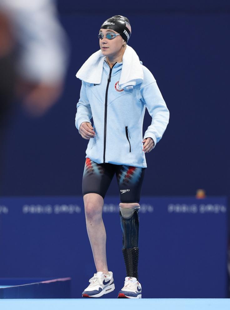 PHOTO: Alexandra Truwit of Team United States competes in the final of the Women's 400m Freestyle S10 on day eight of the Paris 2024 Summer Paralympic Games at Paris La Defense Arena on Sept. 5, 2024 in Nanterre, France.