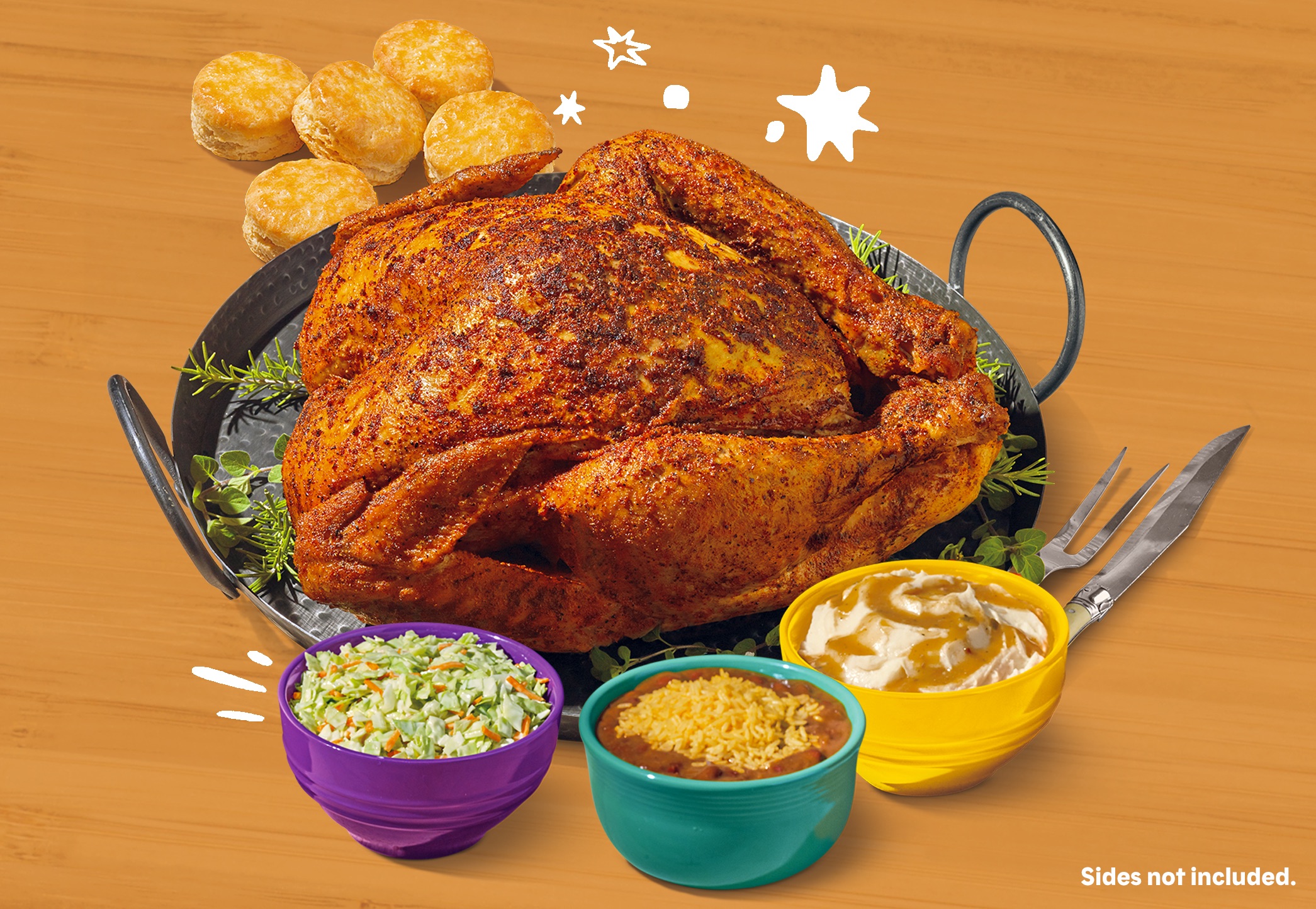 PHOTO: The Cajun-style turkey from Popeyes.