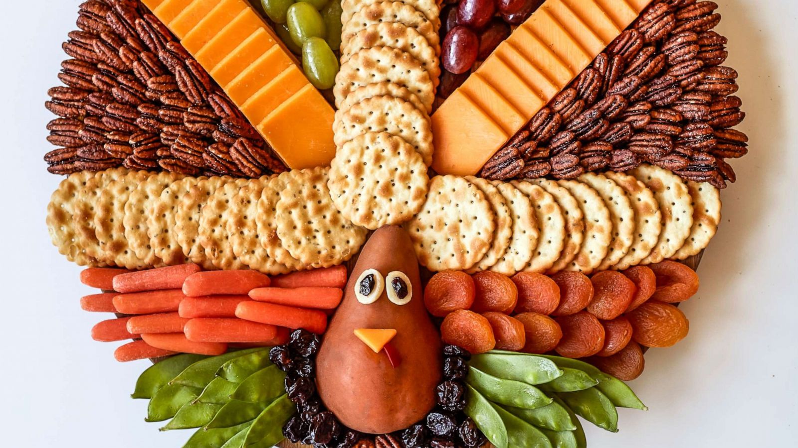 PHOTO: Maegan Brown created this turkey snack board for Thanksgiving.