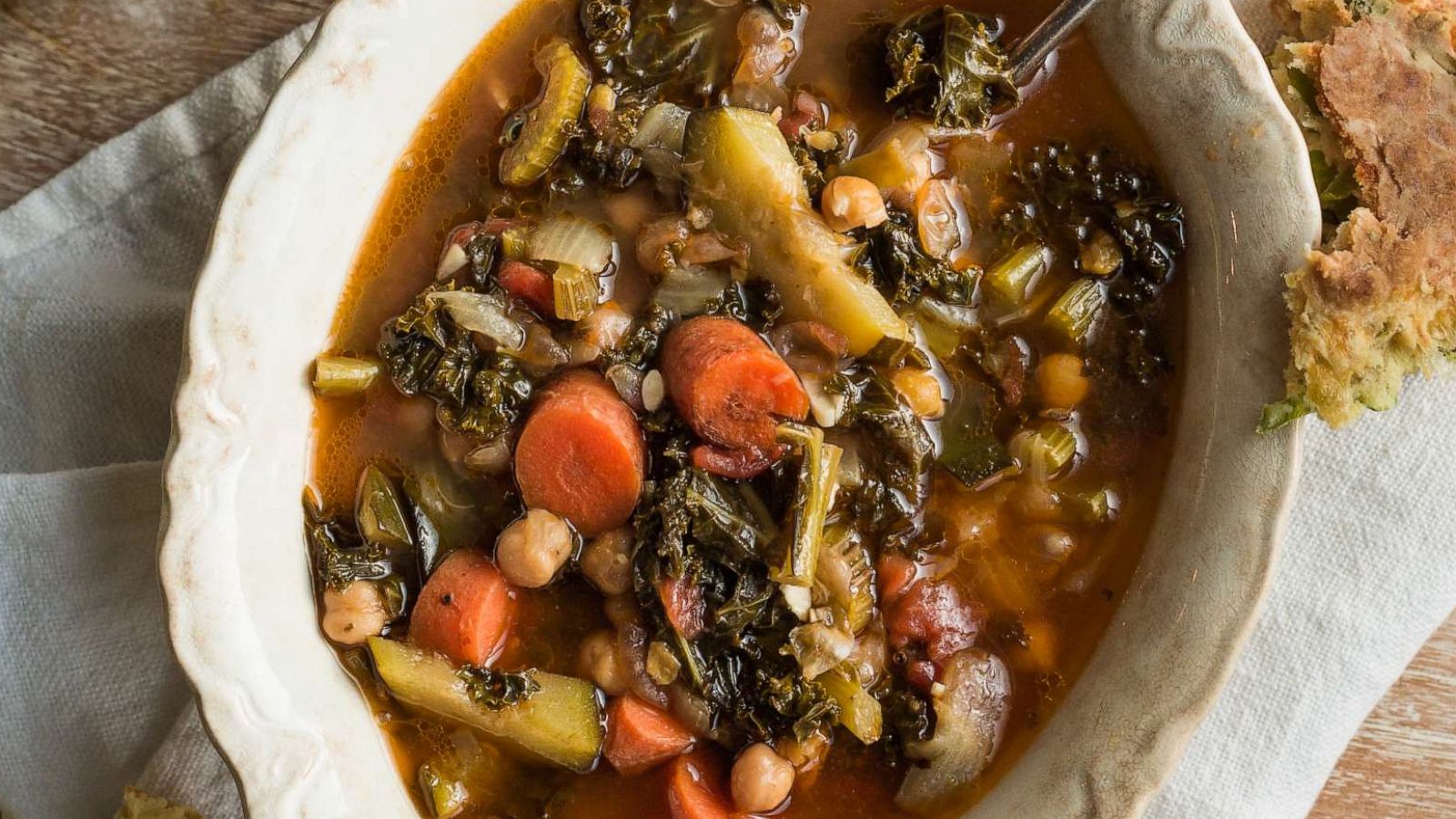 PHOTO: Chef Danielle Kartes' Tusacan vegetable & chickpea stew