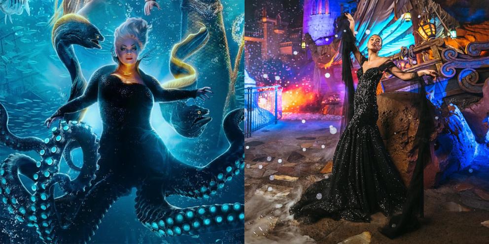 PHOTO: Melissa McCarthy as Ursula and the new Disney Ursula wedding gown.