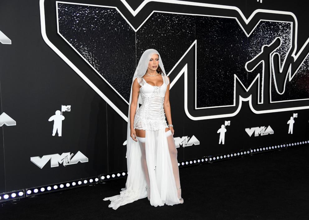 PHOTO: Anitta attends the 2024 MTV Video Music Awards at UBS Arena in Elmont, N.Y., Sept. 11, 2024.