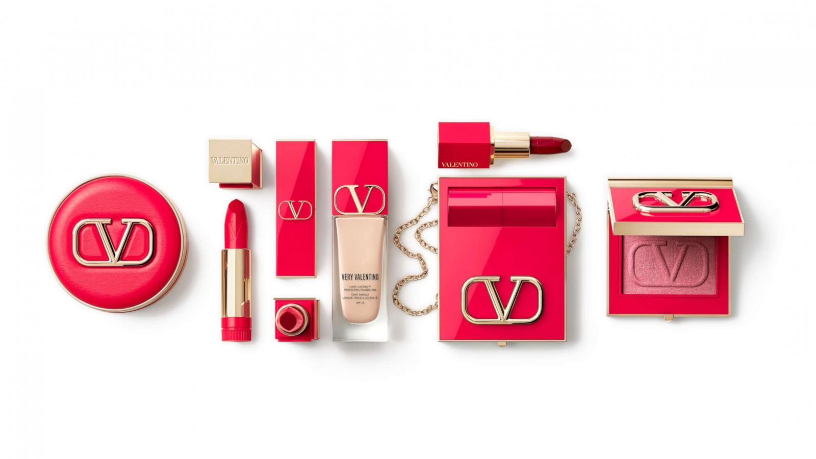 Tips Justerbar landmænd Valentino announces launch of 1st makeup line - Good Morning America