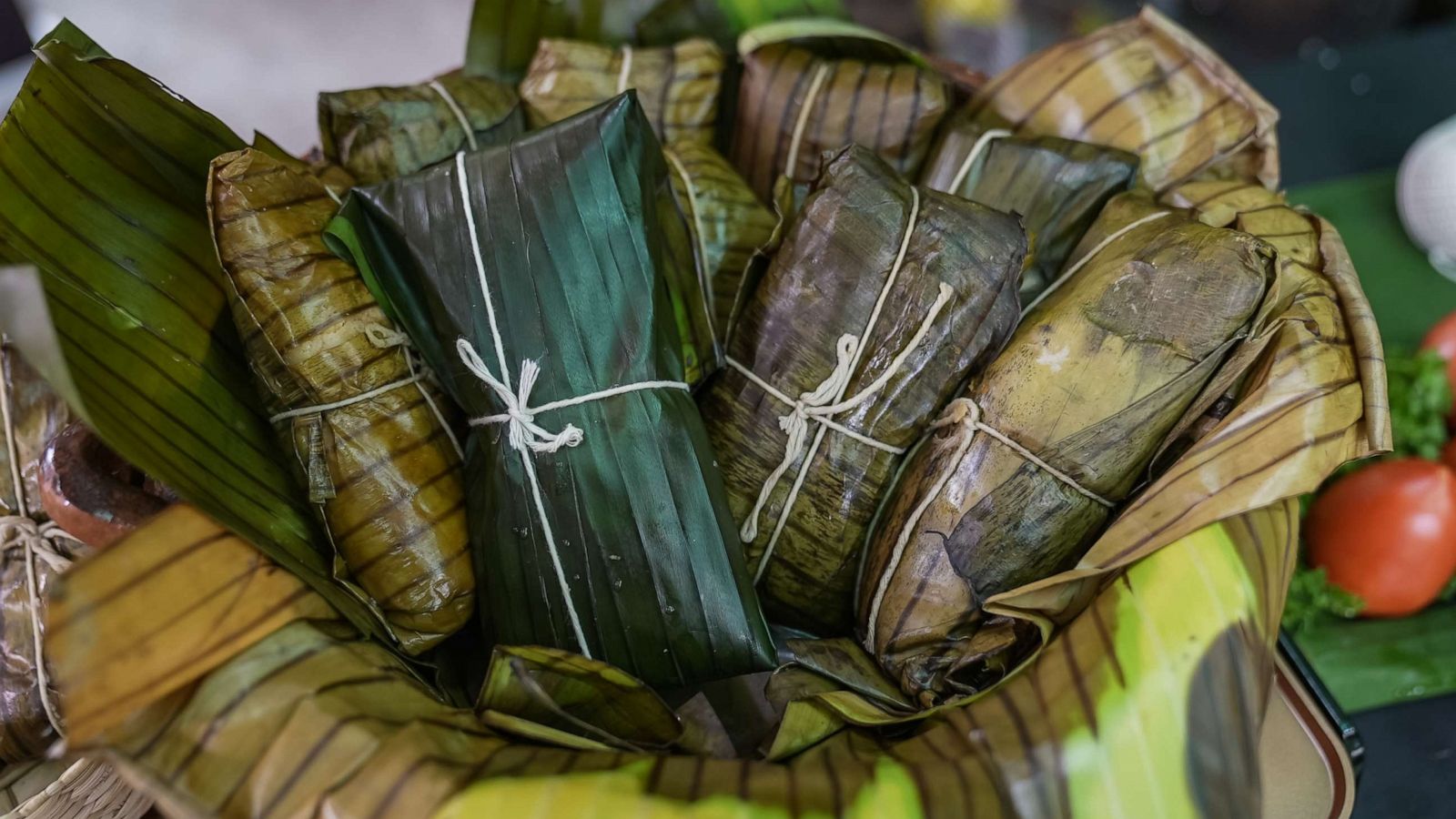 PHOTO: El Salvador-style tamales at VCHOS in Los Angeles.