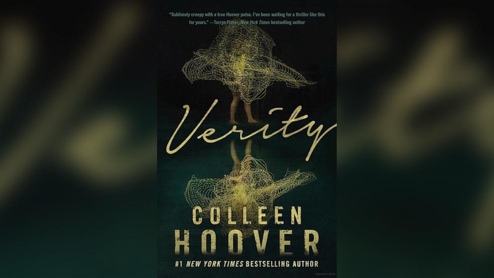 PHOTO: This photo shows the cover of Colleen Hoover's novel "Verity."