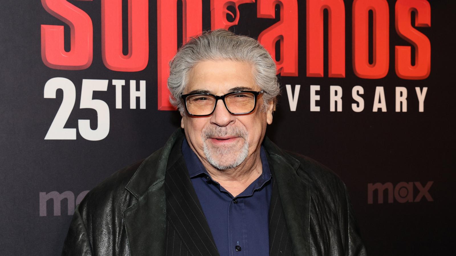 Vincent Pastore attends HBO's "The Sopranos" 25th anniversary celebration on January 10, 2024 in New York City.