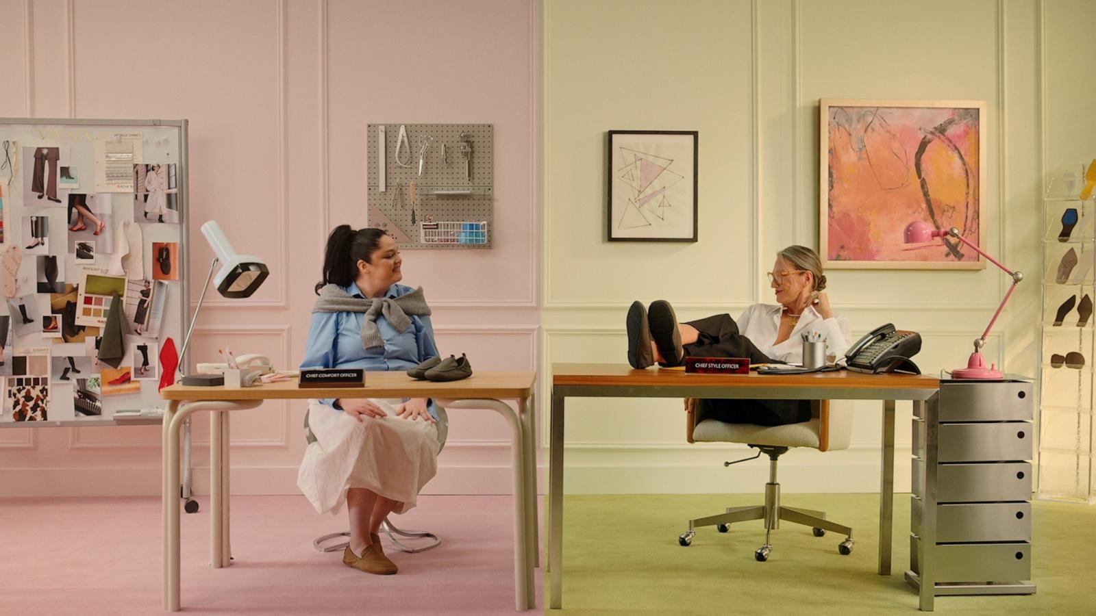 PHOTO: Meg Stalter and Jenna Lyons for Vivaia