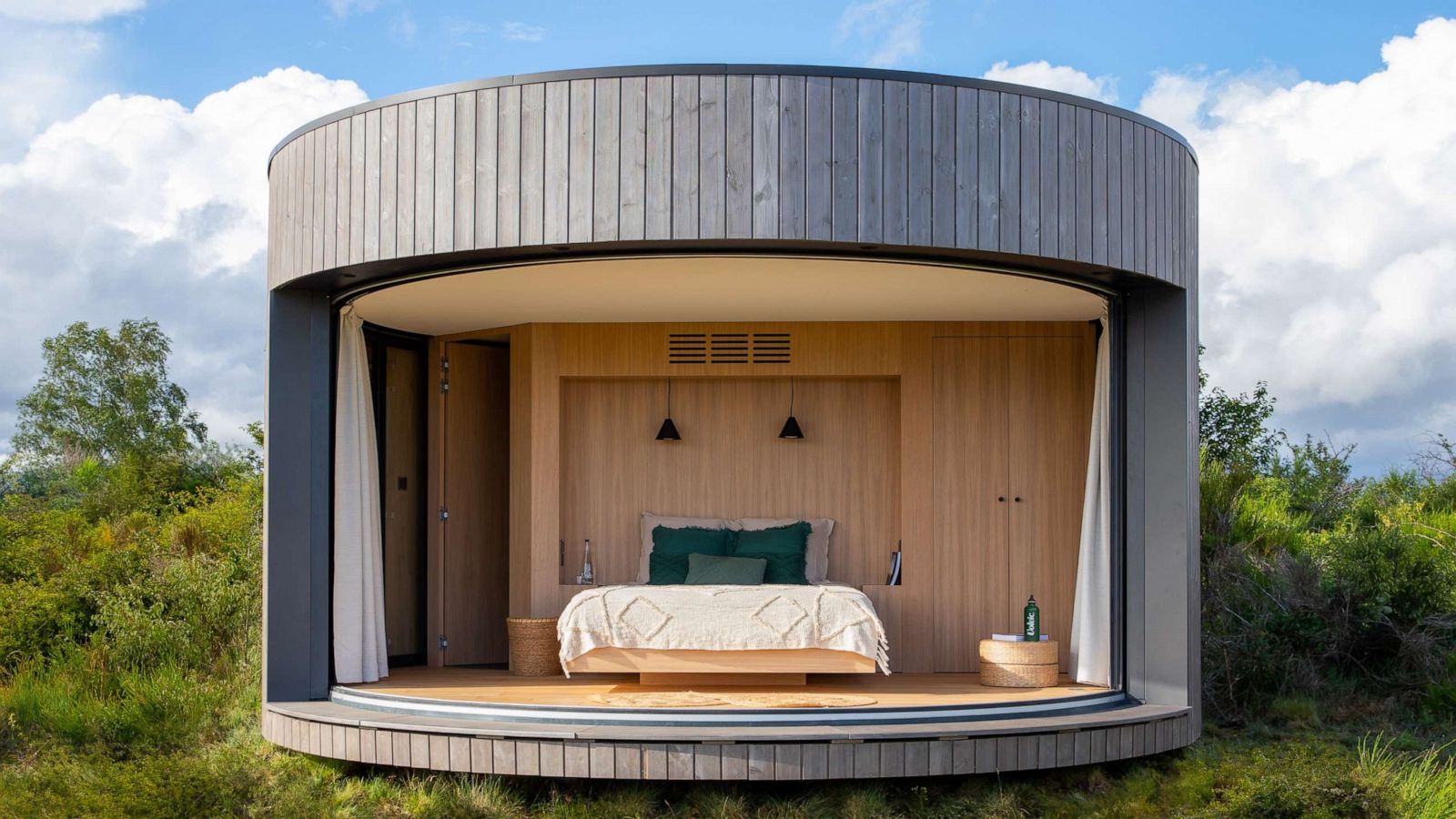 PHOTO: Airbnb and Volvic are teaming up to offer a stay in a mini home hosted by Kilian Jornet.