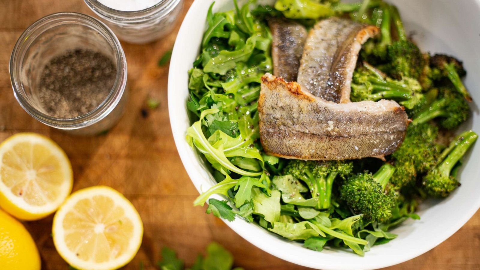 PHOTO: Get Dan Churchill's recipe for roasted ginger miso pollock and broccoli