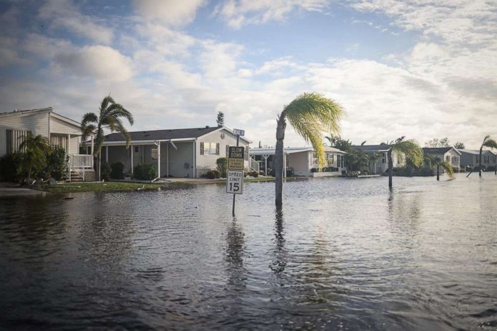 PHOTO: Flooding in Port Charlotte from Hurricane Ian.