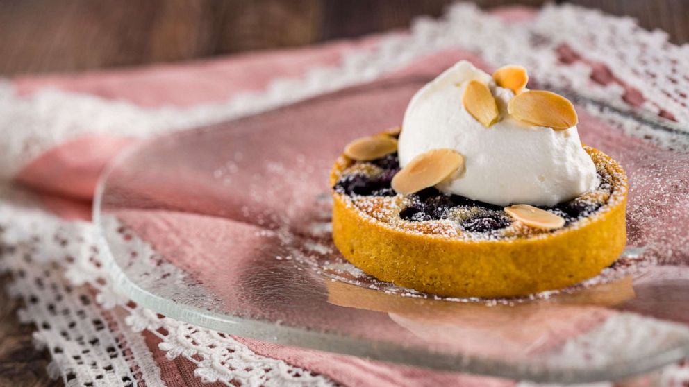 PHOTO: A blueberry tart for the EPCOT Food & Wine Festival.