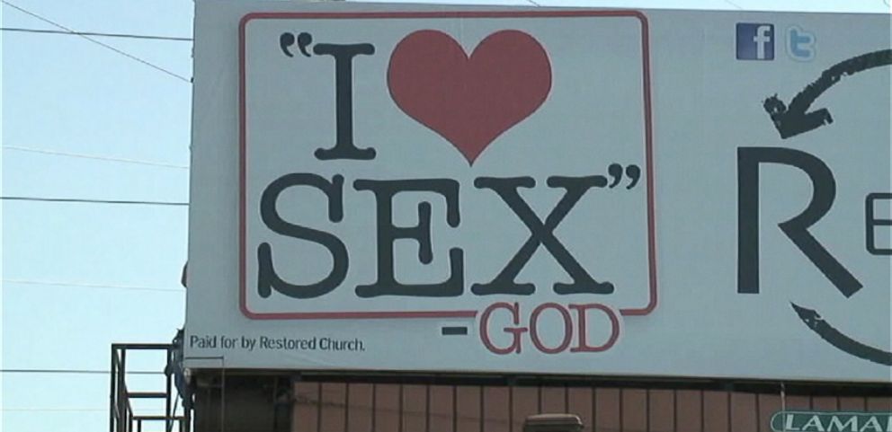 Church Puts God And Sex On A Billboard Abc News