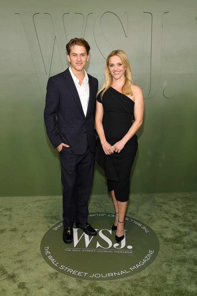 PHOTO: Deacon Phillippe and Reese Witherspoon attends the WSJ. Magazine 2024 Innovator Awards on Oct. 29, 2024 in New York City. 