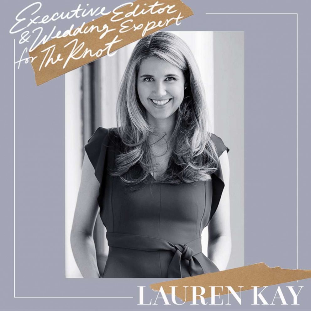 Lauren Kay, Executive Editor and Wedding Expert for the Knot