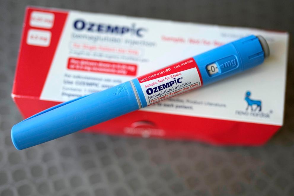 PHOTO: The injectable drug Ozempic is shown in Houston, TX, July 1, 2023.