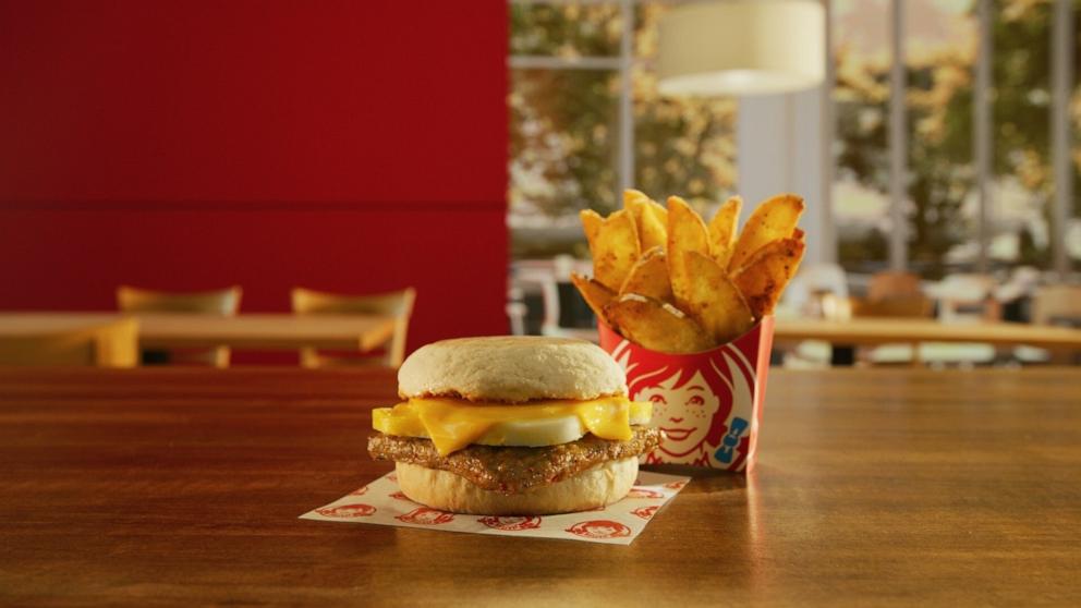 PHOTO: Wendy’s $3 English Muffin deal is officially available, joining alongside a new Sausage Breakfast Burrito at participation locations.